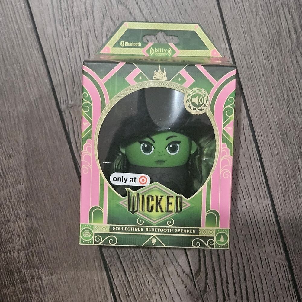 Wicked Elphaba Witch Bitty Boomer Wireless Bluetooth Mini Speaker New